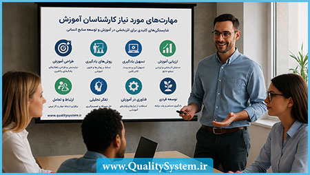 دوره آموزشی شایستگیهای حرفهای کارکنان آموزش